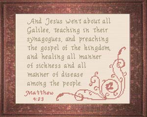 Teaching Preaching Healing - Matthew 4:23
